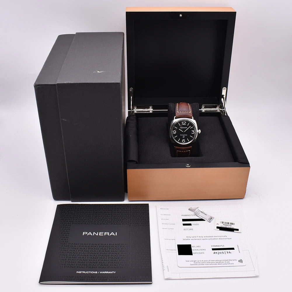 Panerai Radiomir 45mm 3 Days PAM00753 2021 – Pre-owned Watch | Wiseman's Watches