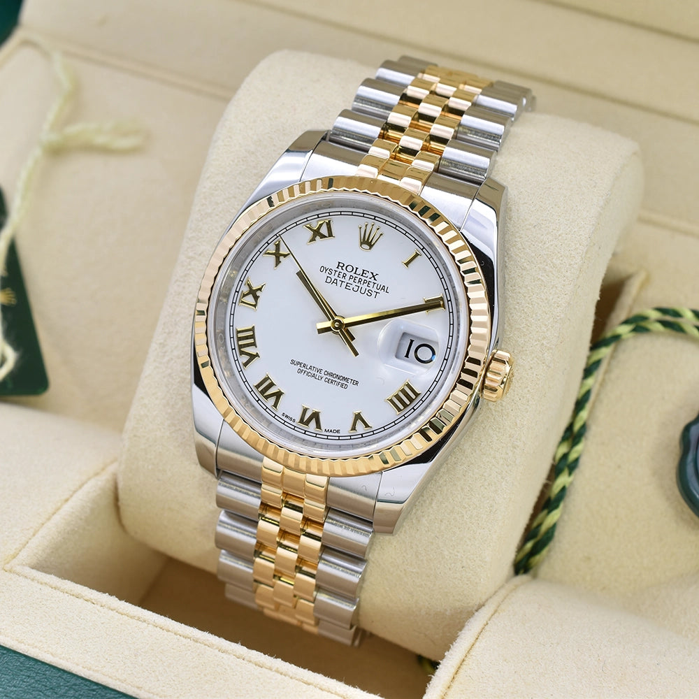 Rolex Datejust Steel & Gold Full Set 116233 2