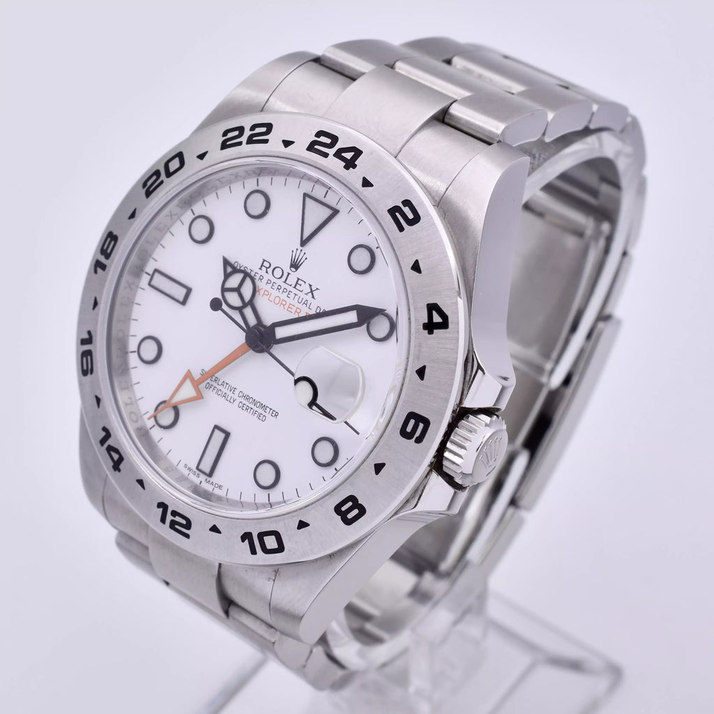 Rolex Explorer II Full Set Unpolished 216570 2011