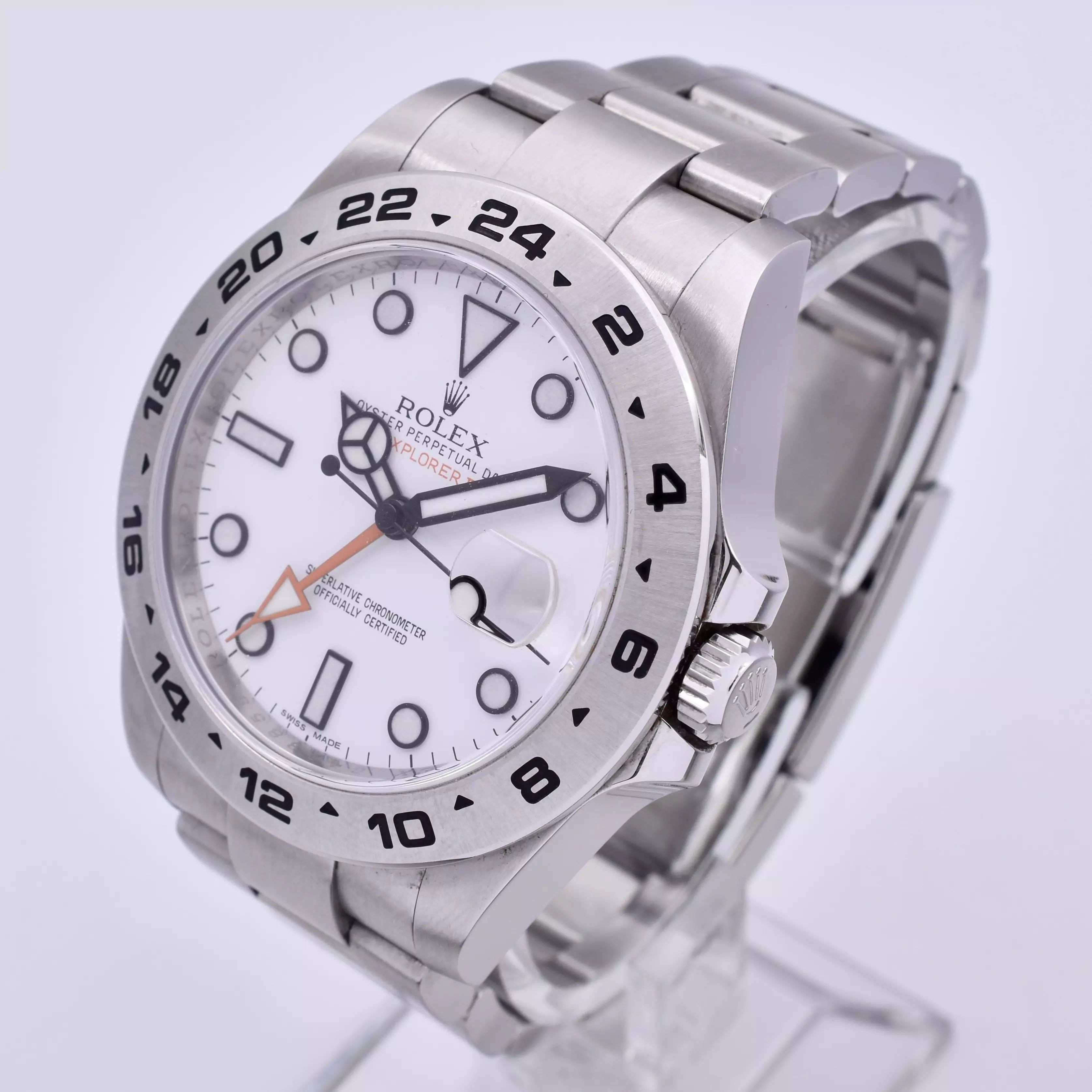 Rolex Explorer II Full Set Unpolished 216570 2011