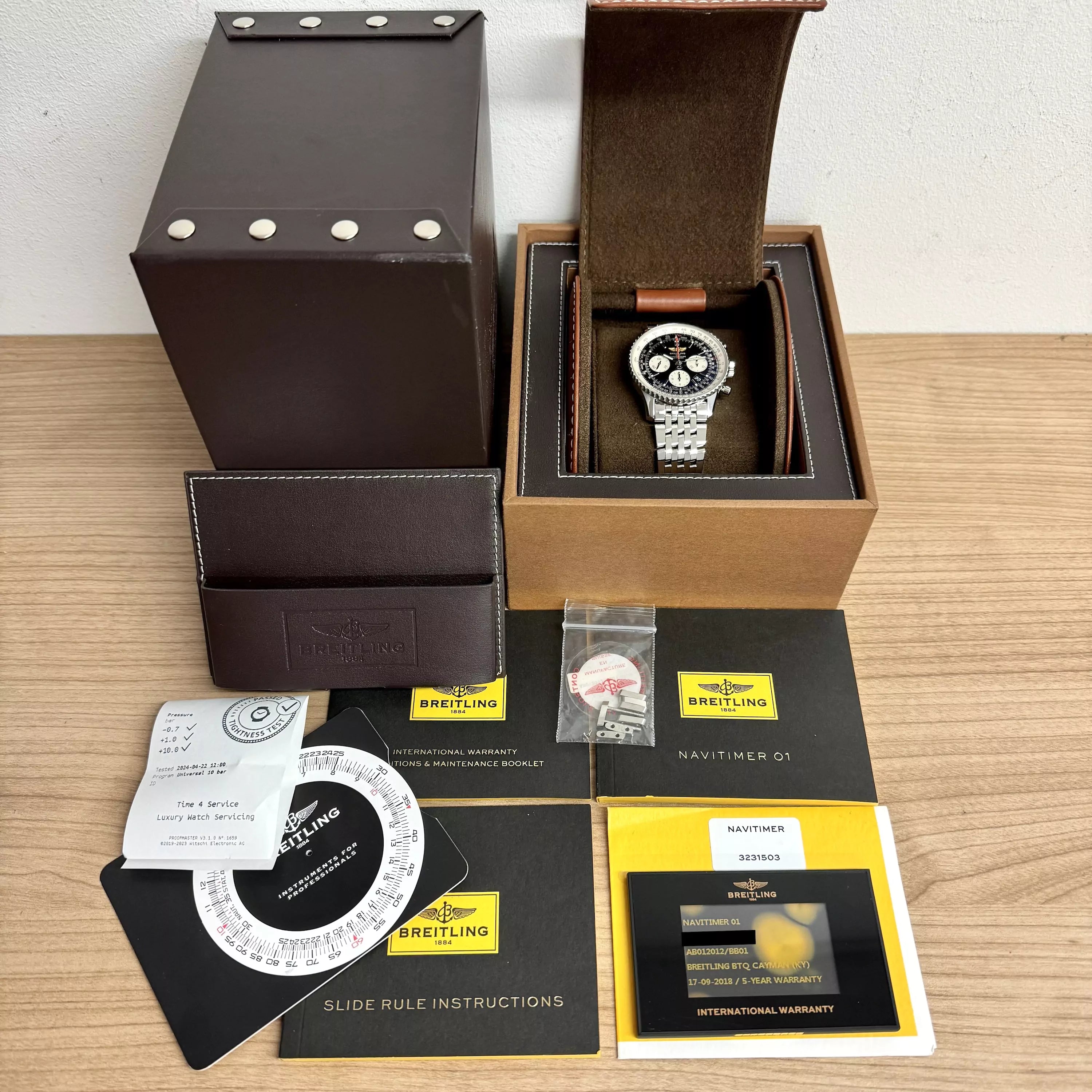 Breitling Navitimer Chronograph 43 AB012012BB01 2018