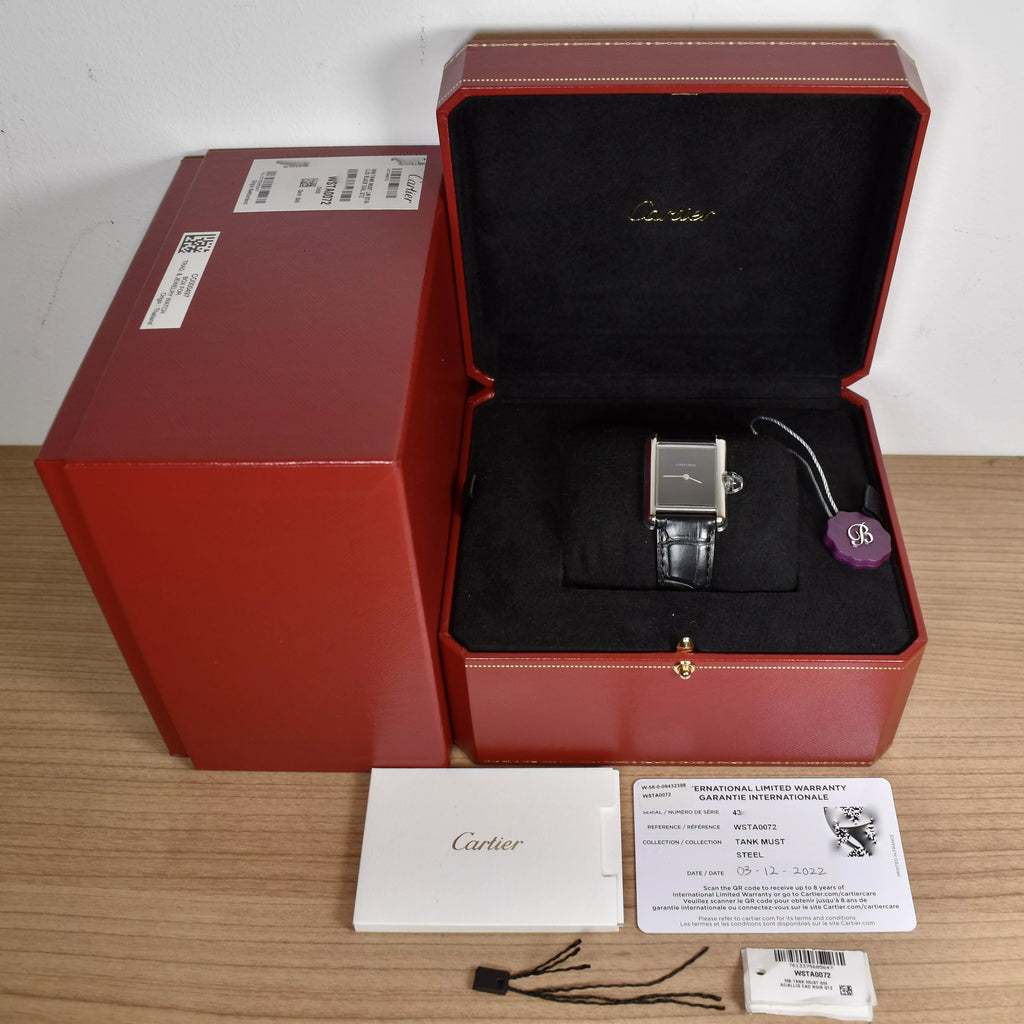 Cartier Tank Large Quartz WSTA0072 2022