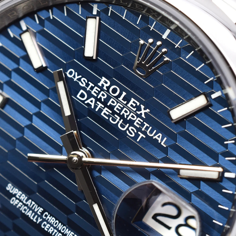 Rolex Datejust 2022 Blue Motif Dial 126200-0004 2022