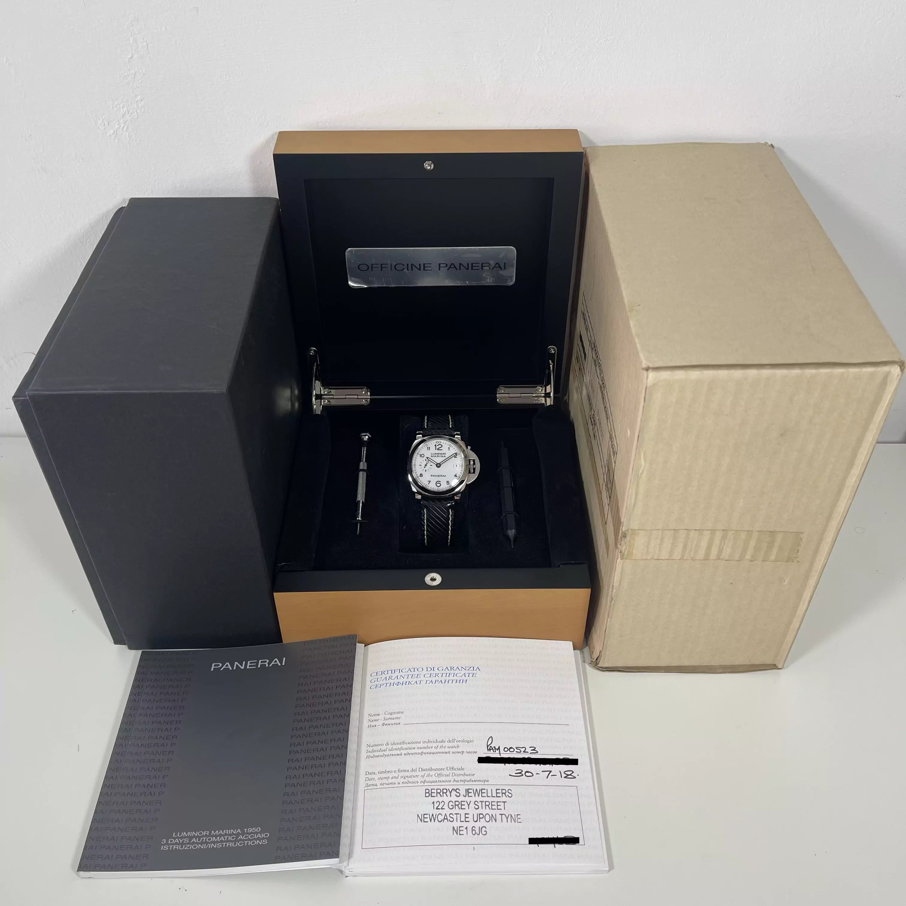 Panerai Luminor Automatic 3 Days PAM00523 2018
