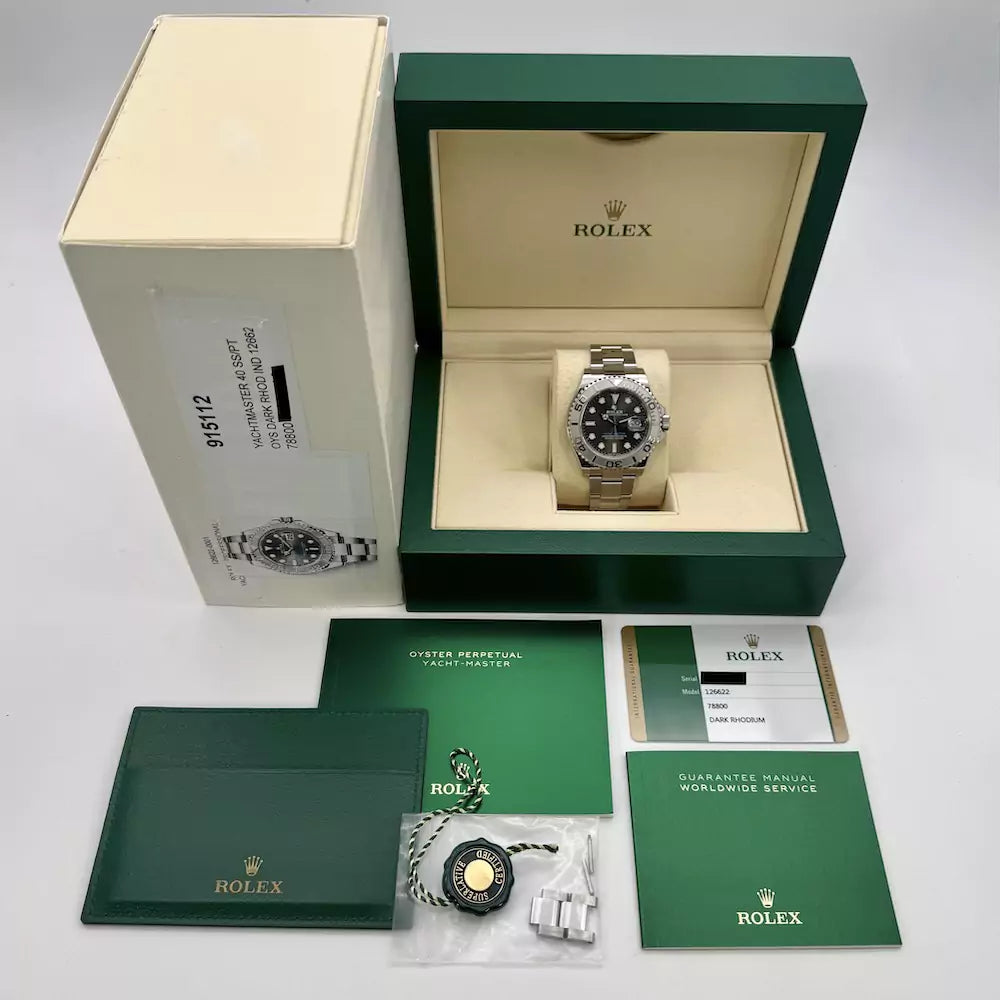 Rolex Yachtmaster Rhodium Dial 2020 126622 2020