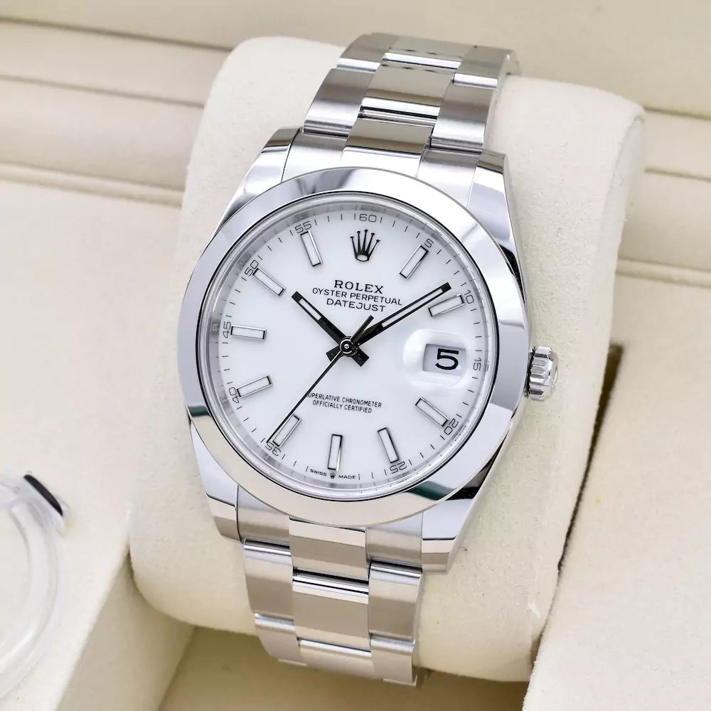 Rolex Datejust White 2025 126300 2025