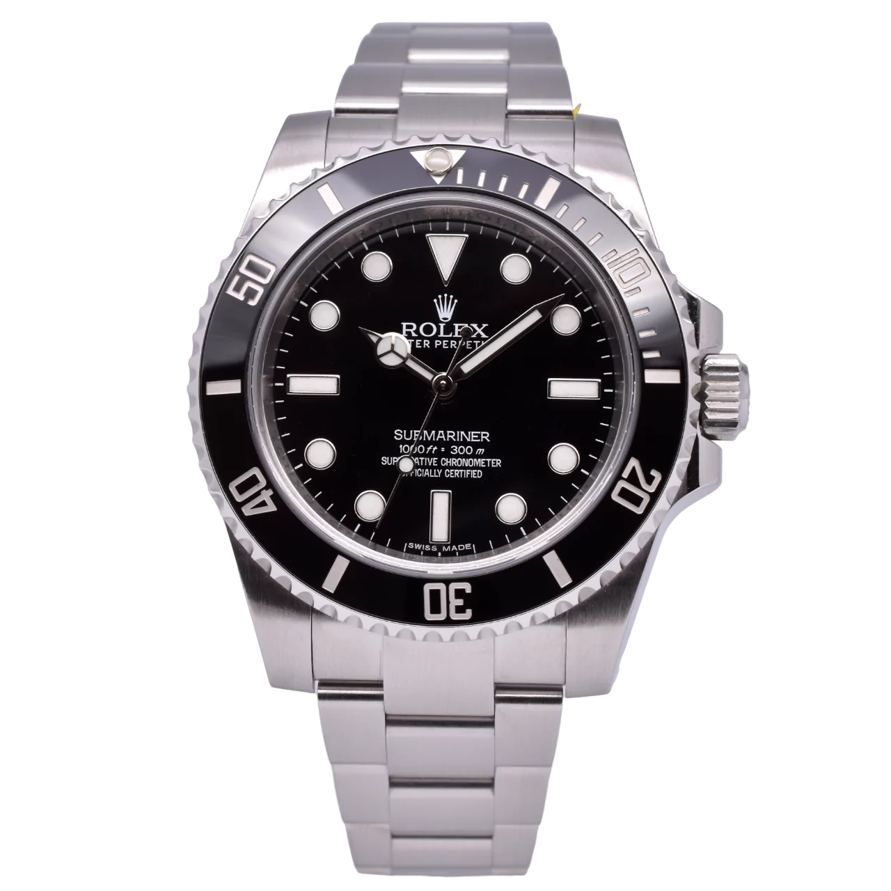 Rolex Submariner 40mm Excellent Full Set 114060 2015