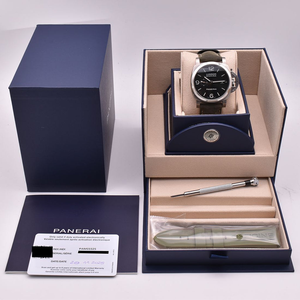 Panerai Luminor Marina Green Titanio 44mm PAM03325