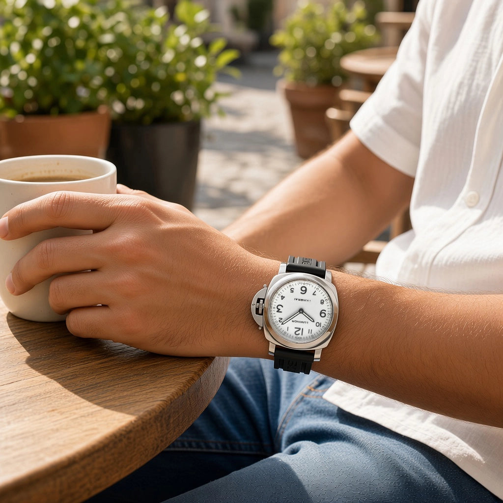 Panerai Luminor 44mm Manual Wind PAM00114 2007 Box & Papers