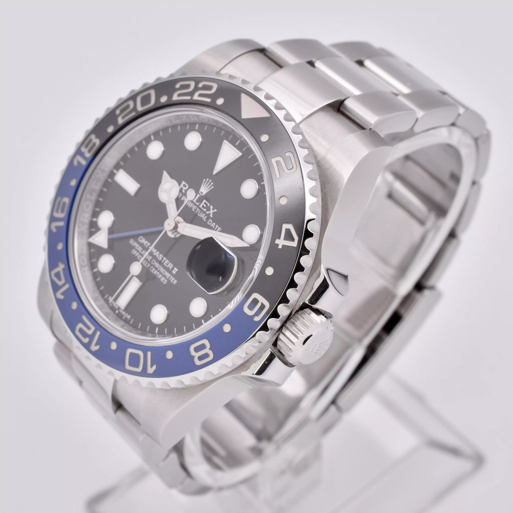 Rolex GMT Master II Batman Full Set 116710BLNR 2015