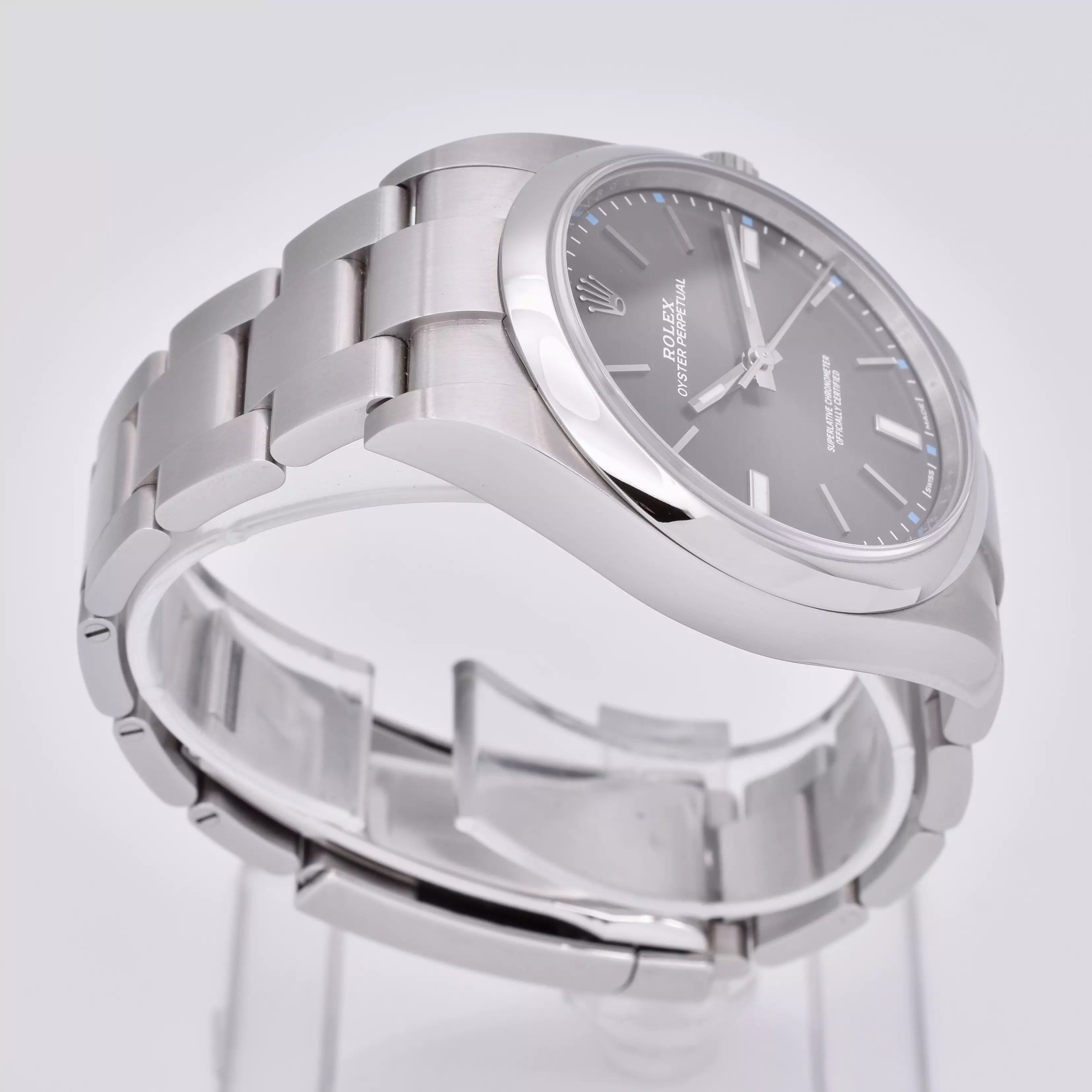 Rolex Oyster Perpetual Rhodium 2020 Full Set 114300 2020