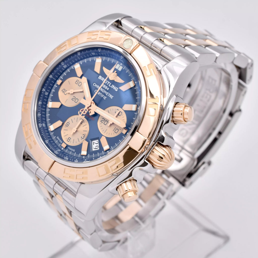 Breitling Chronomat Steel & Gold Fully Serviced CB011012 2012