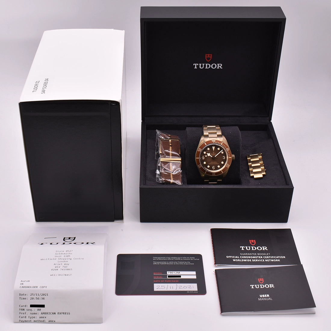Tudor Black Bay Bronze 39mm 2021 79012M 2021