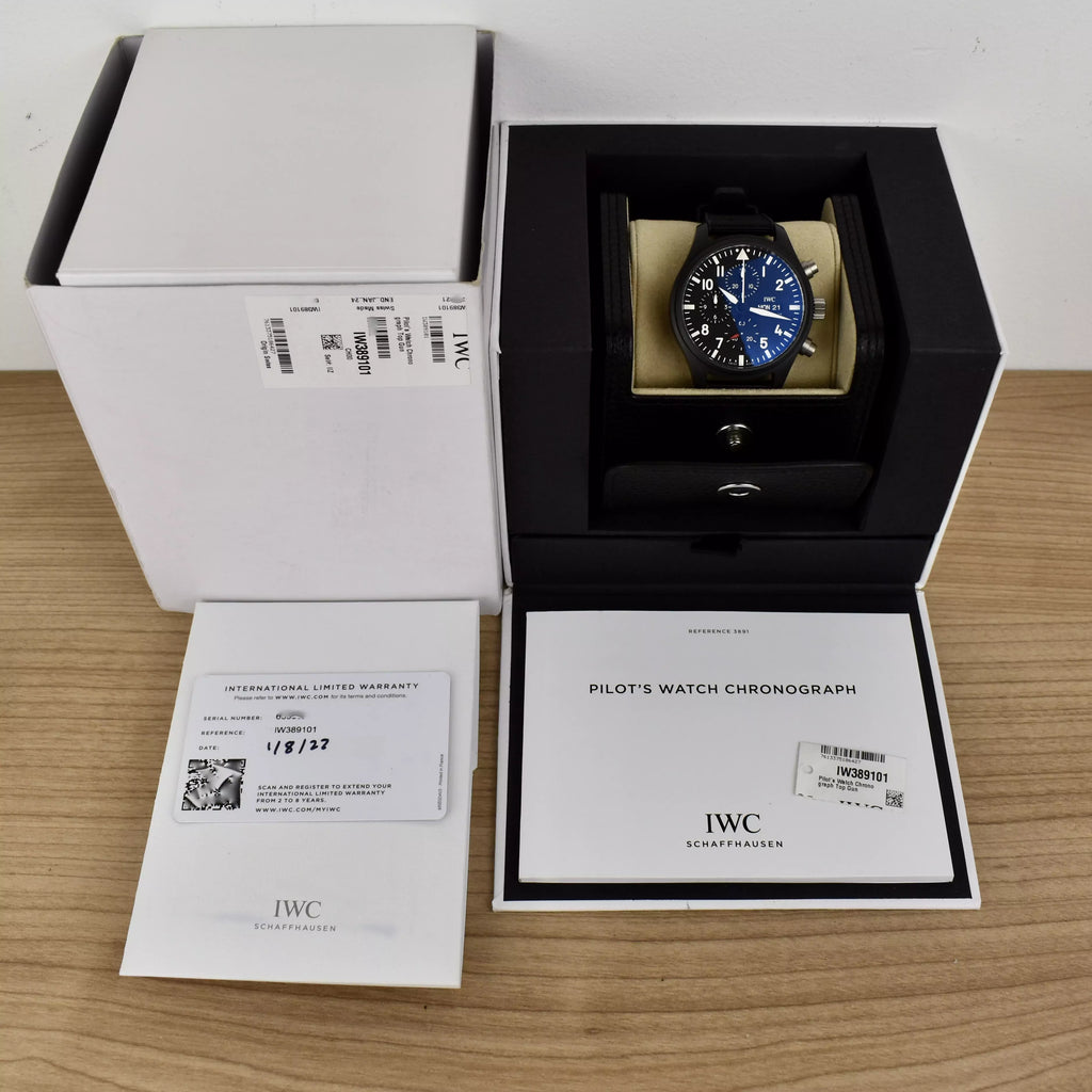 IWC Pilot Chronograph Top Gun IW389101 2022