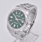Rolex Oyster Perpetual Green 2025 124300 2025