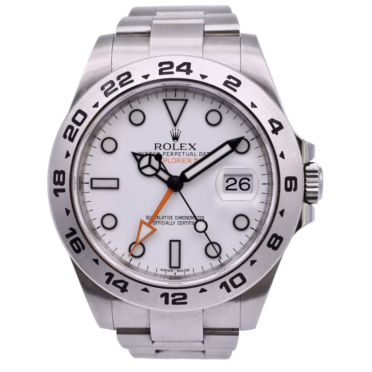 Rolex Explorer II Full Set Unpolished 216570 2011