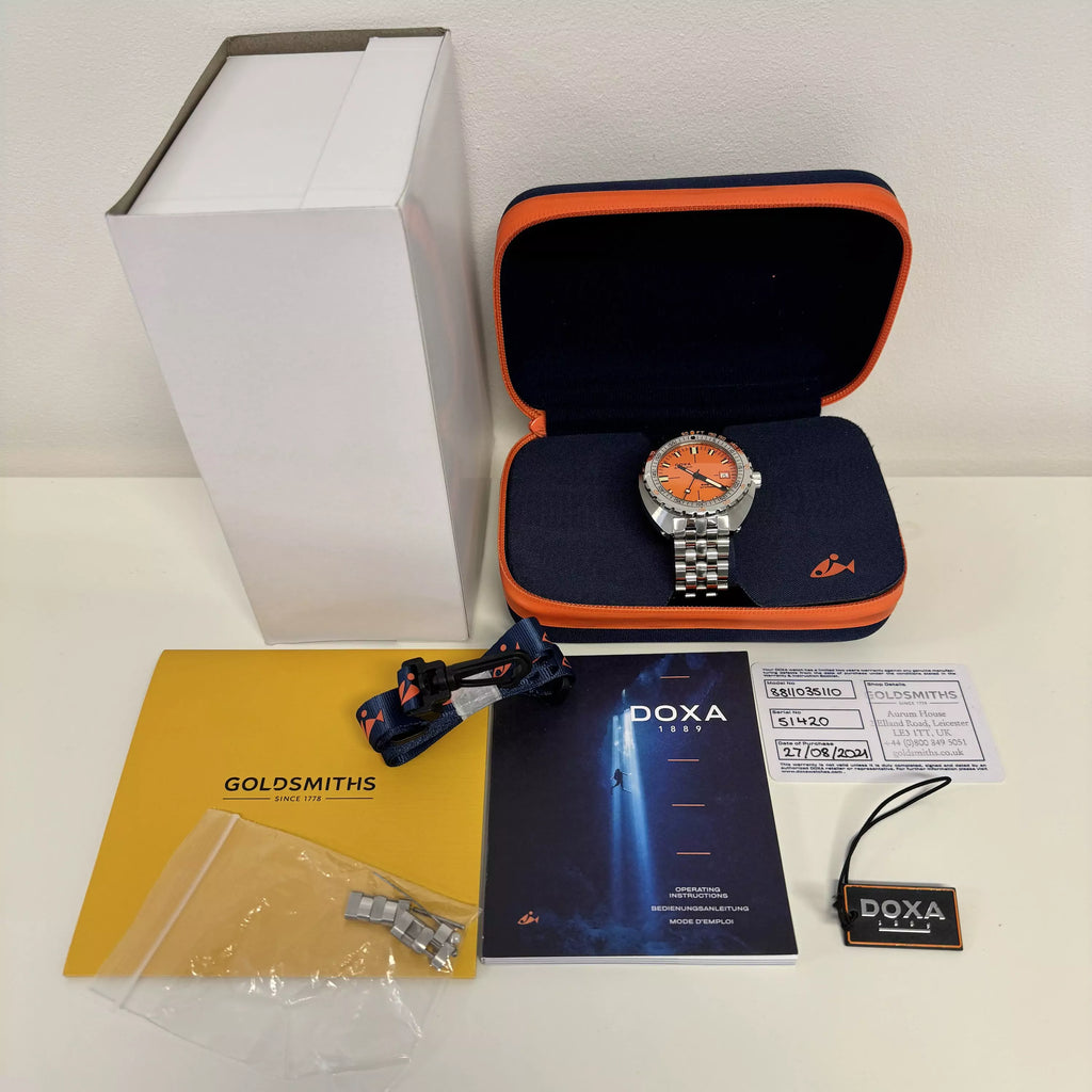 Doxa Doxa Sub Orange 2021 Full Set 8811035110 2021