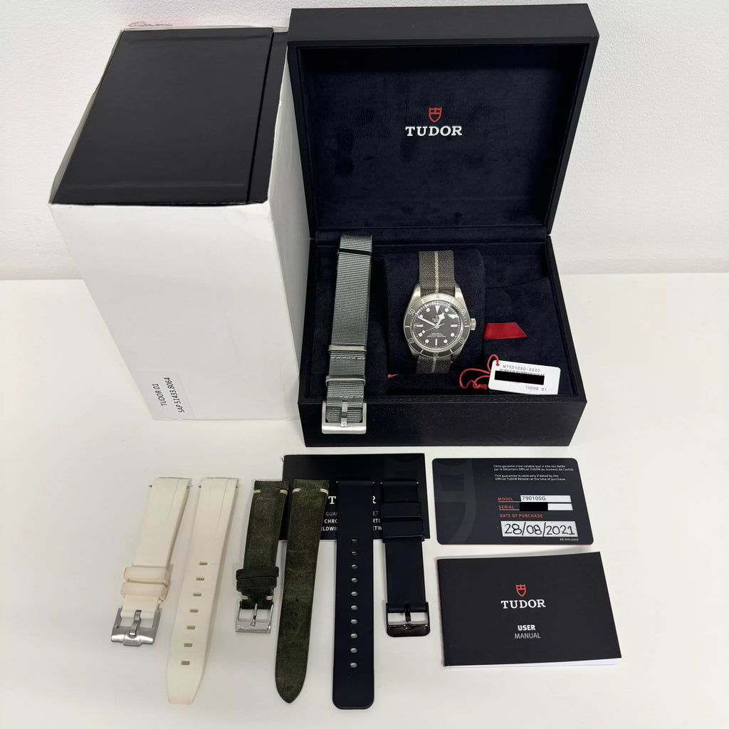 Tudor Black Bay 925 Silver Full Set 79010SG 2021