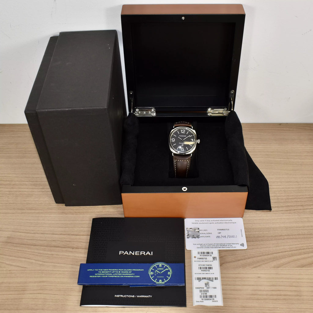 Panerai Radiomir Logo 45mm PAM00753 2021