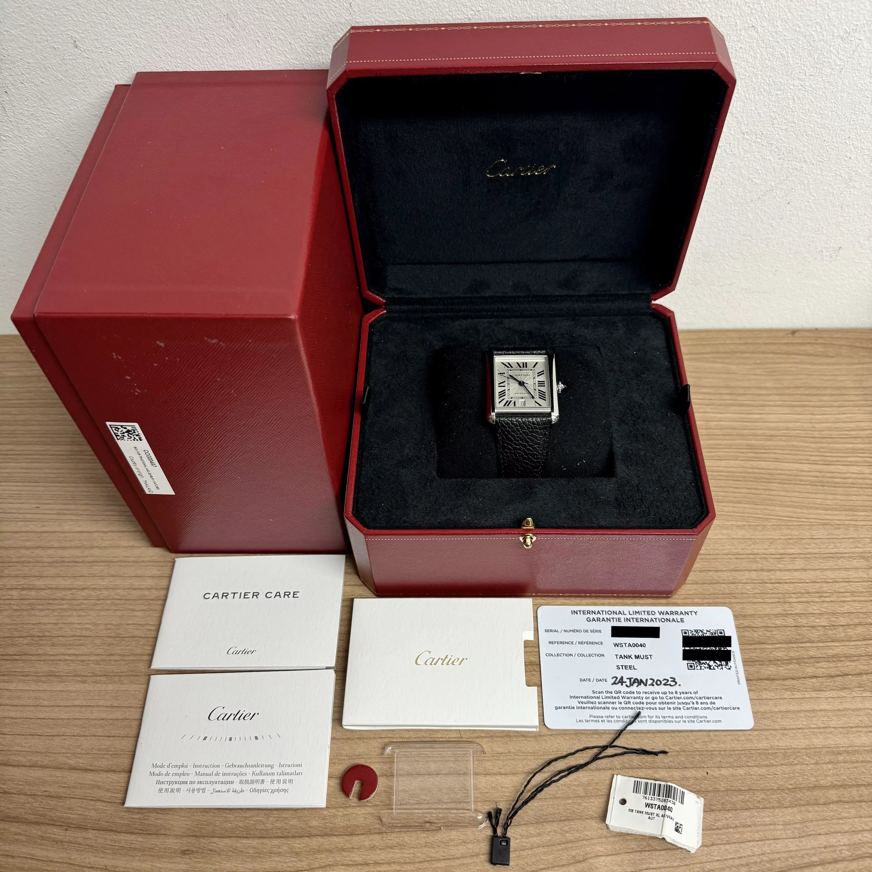 Cartier Tank Automatic 2023 WSTA0040 2023