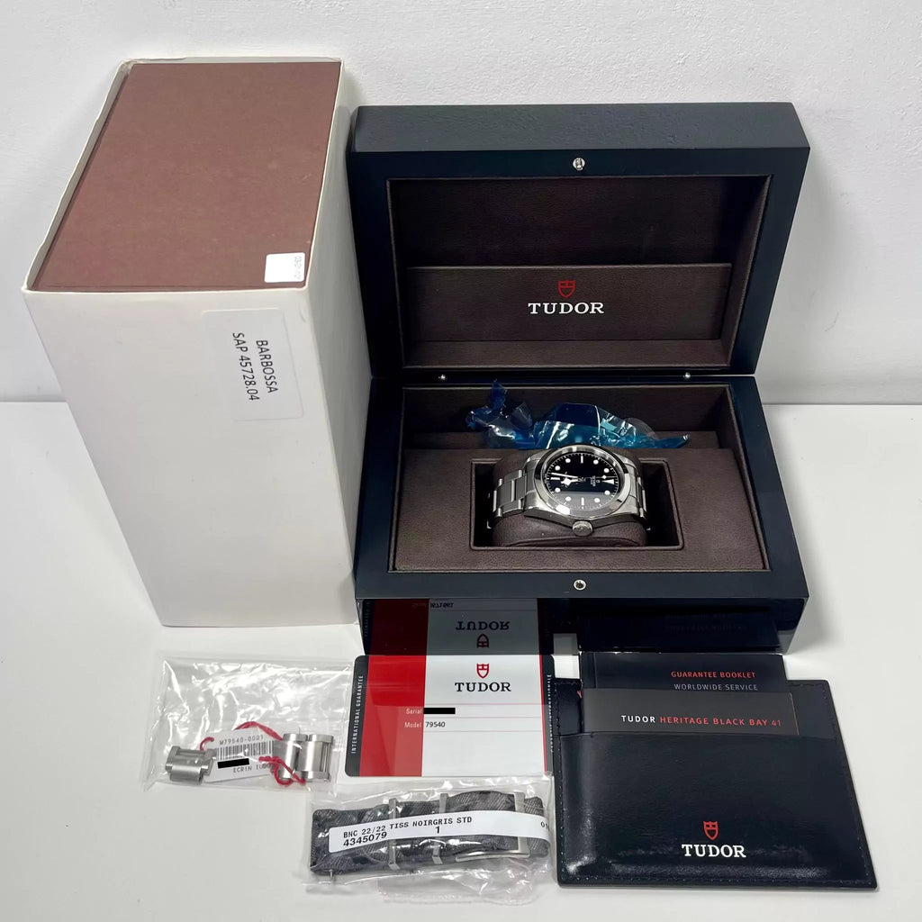 Tudor Black Bay 41mm Full Set 79540 2018
