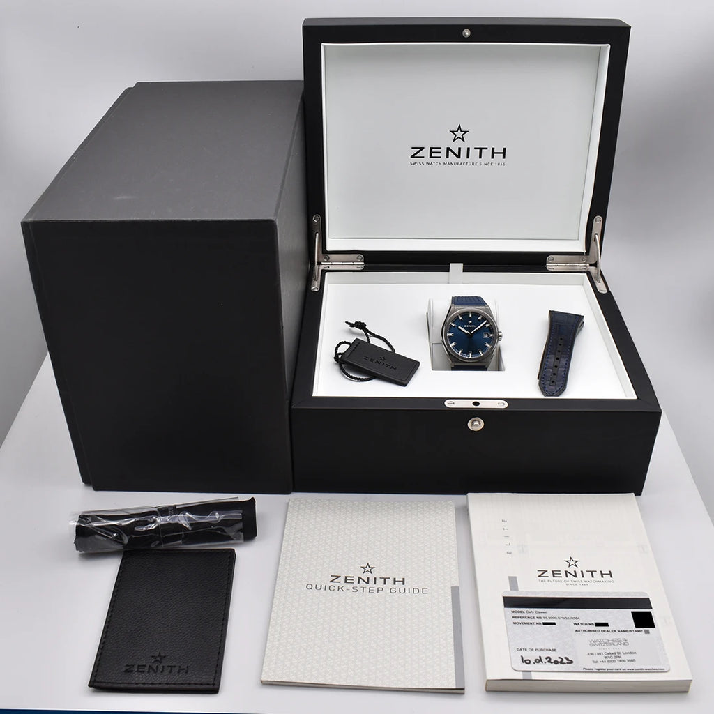Zenith Drfy 2023 Titanium 95.9000.670/51 .R584 2023
