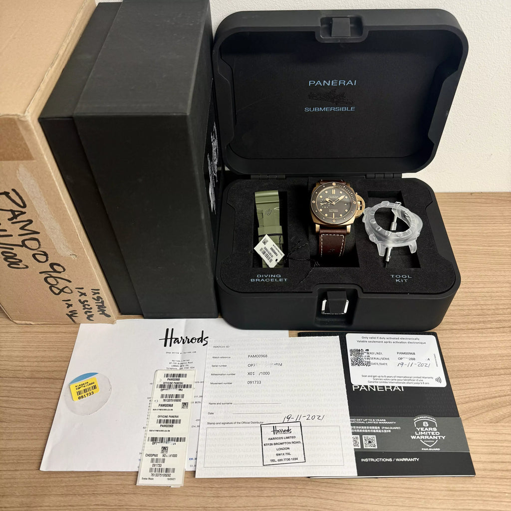 Panerai Submersible 47mm Ceramic PAM00968 2021