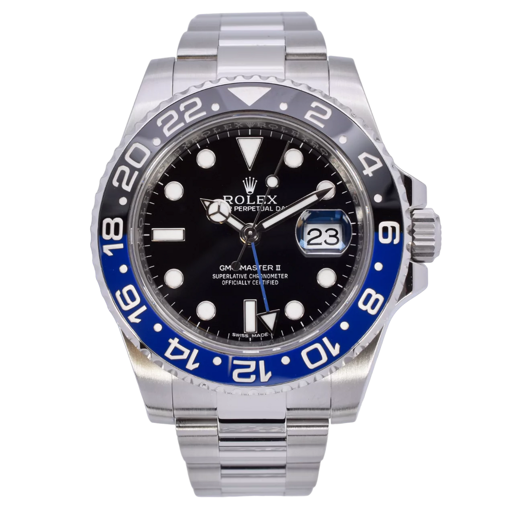Rolex GMT Master II 40mm Excellent Set 116710BLNR 2015