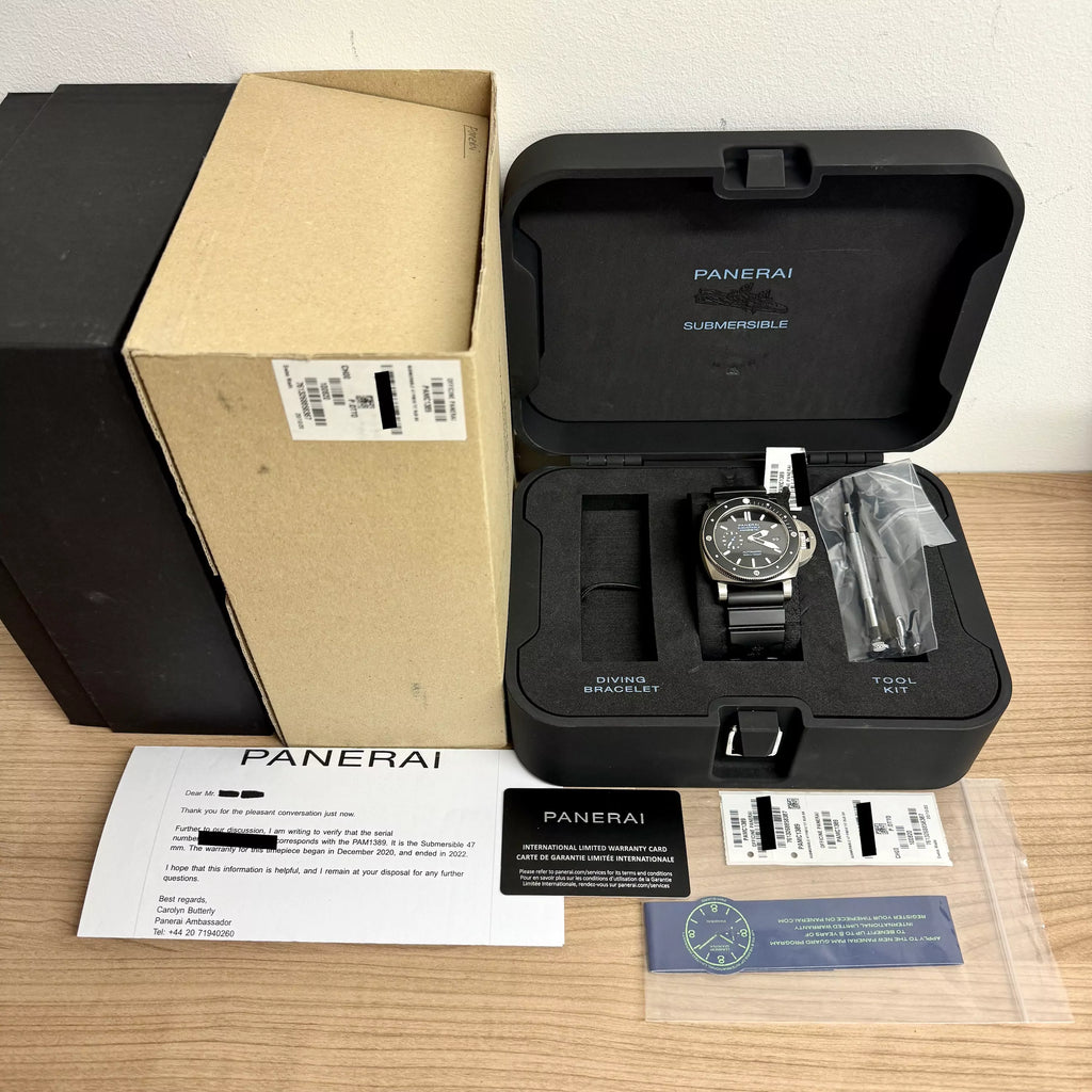 Panerai Submersible Amagnetic 47mm PAMC1389 2020