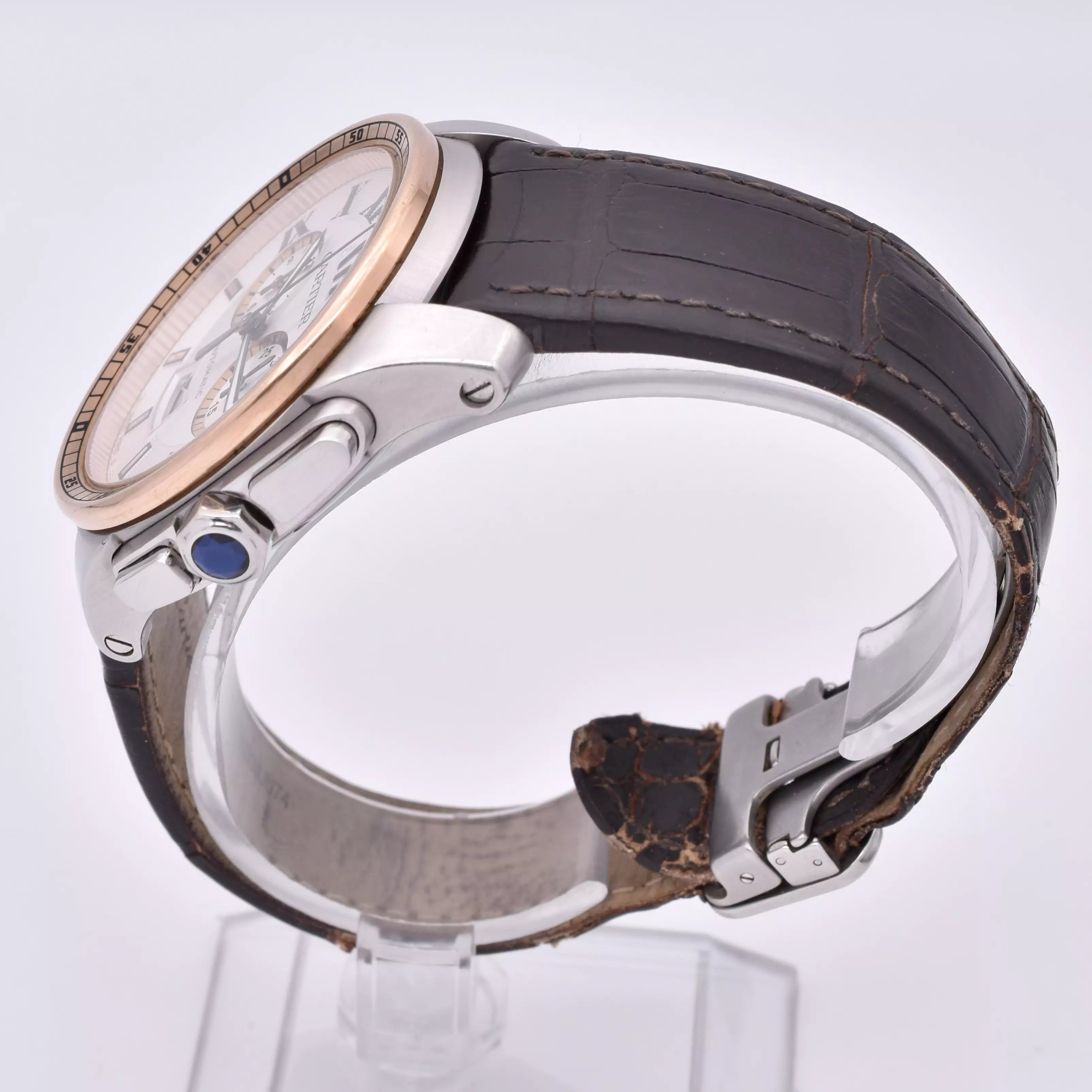 Cartier Calibre De Cartier Chronograph Steel & Gold W7100043 2015