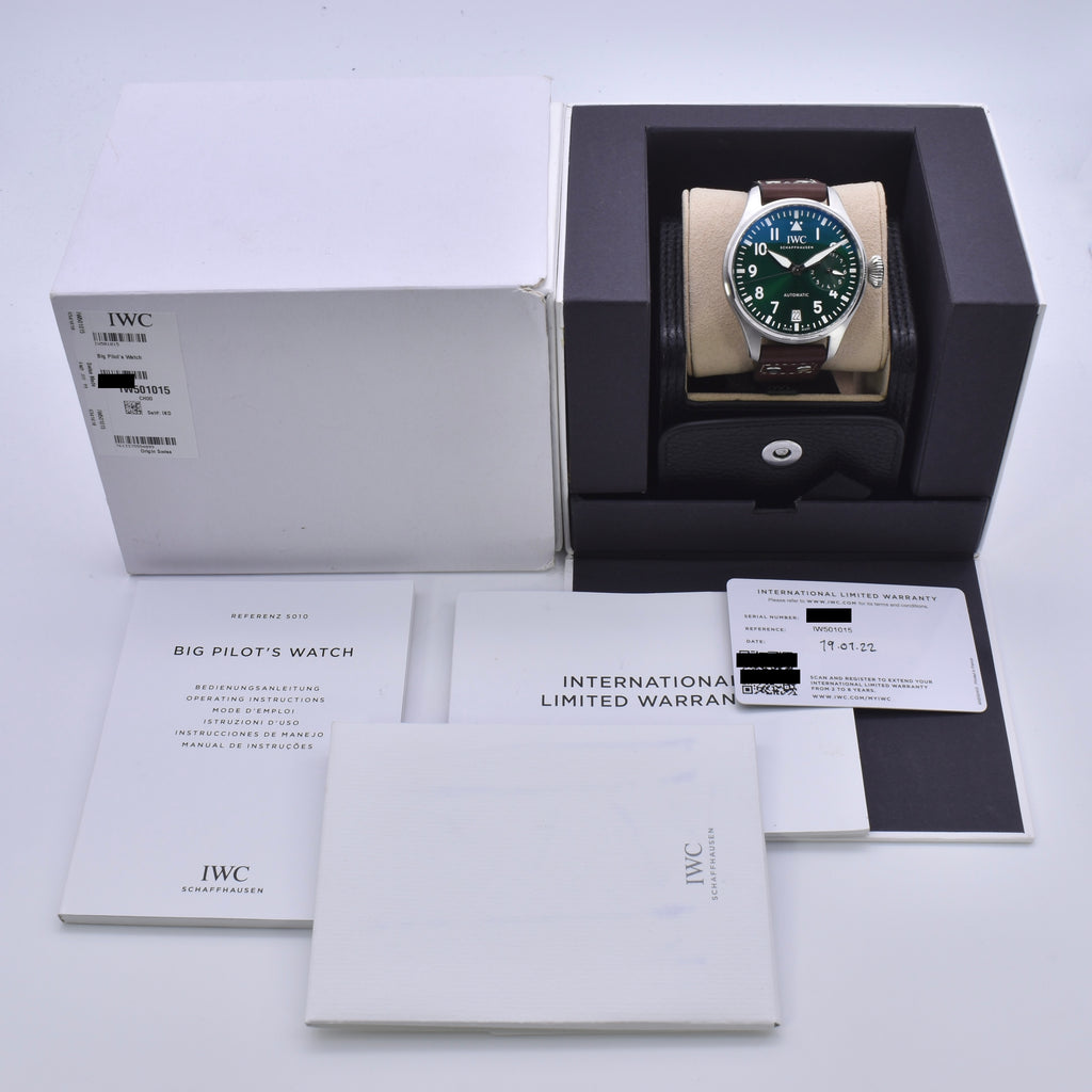 IWC Big Pilot 2022 Racing Green 7 days IW501015 2022
