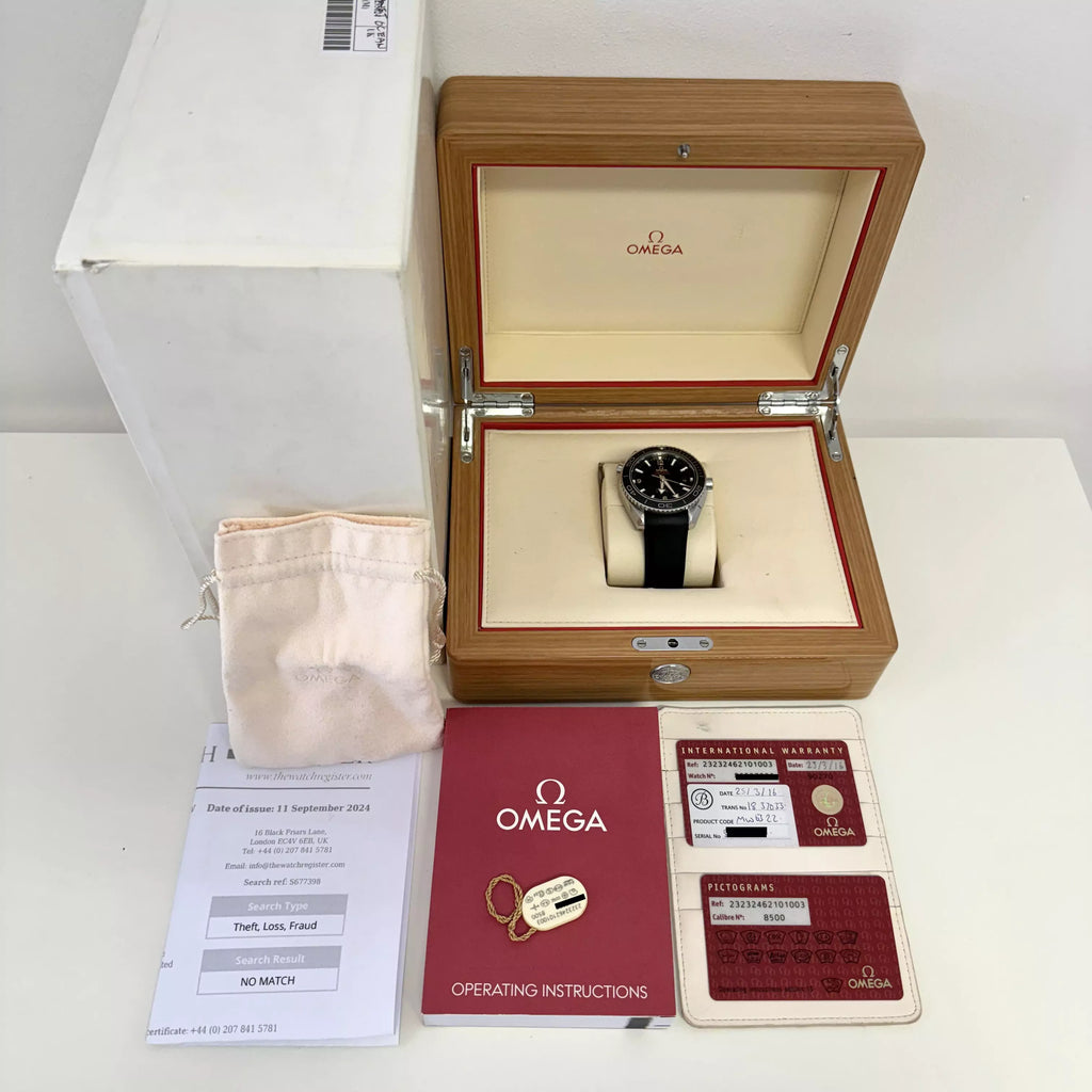 OMEGA Seamaster 45.5mm Box & Papers 232.32.46.21.01.003 2016