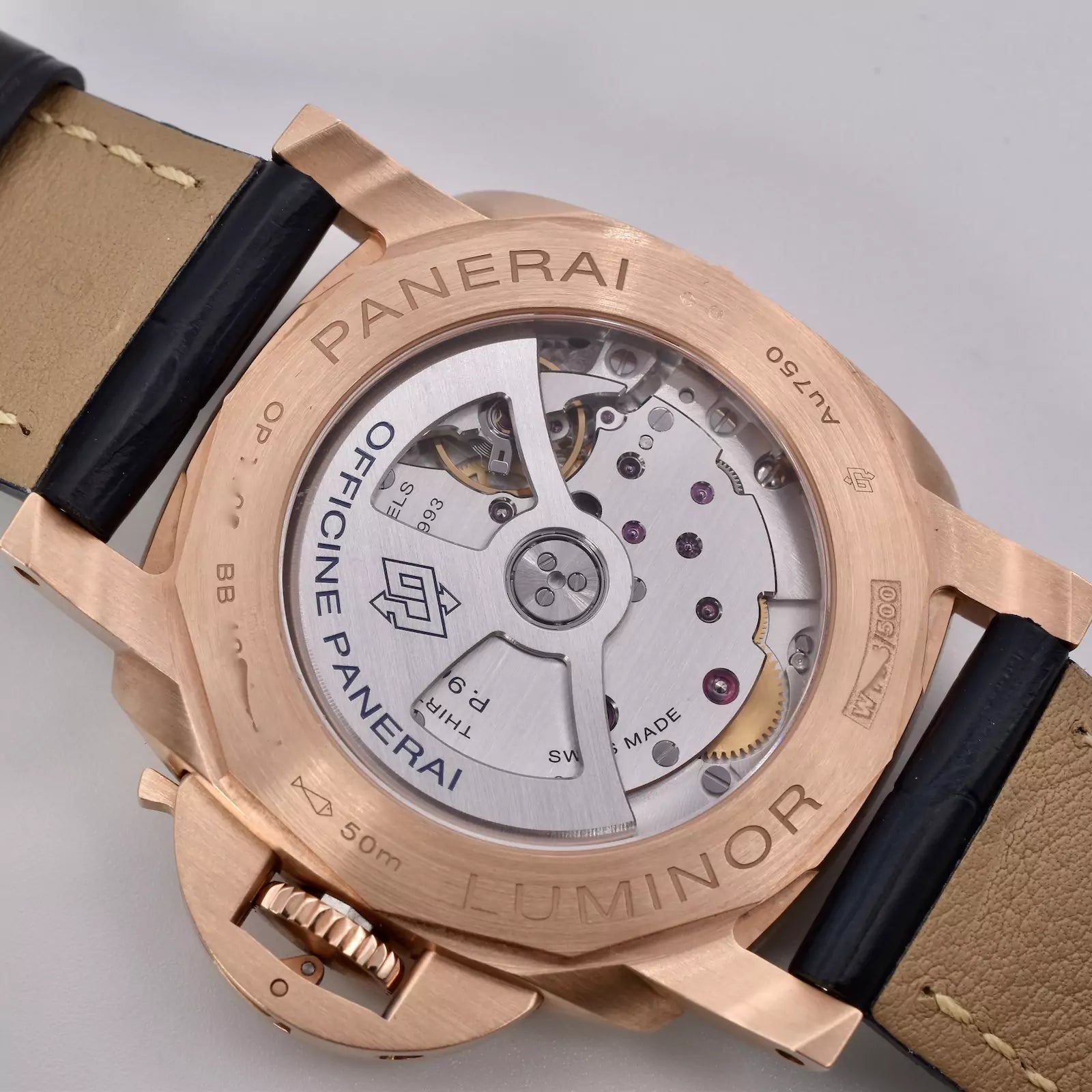 Panerai Luminor Goldtech Sole Blu PAM01112 2020