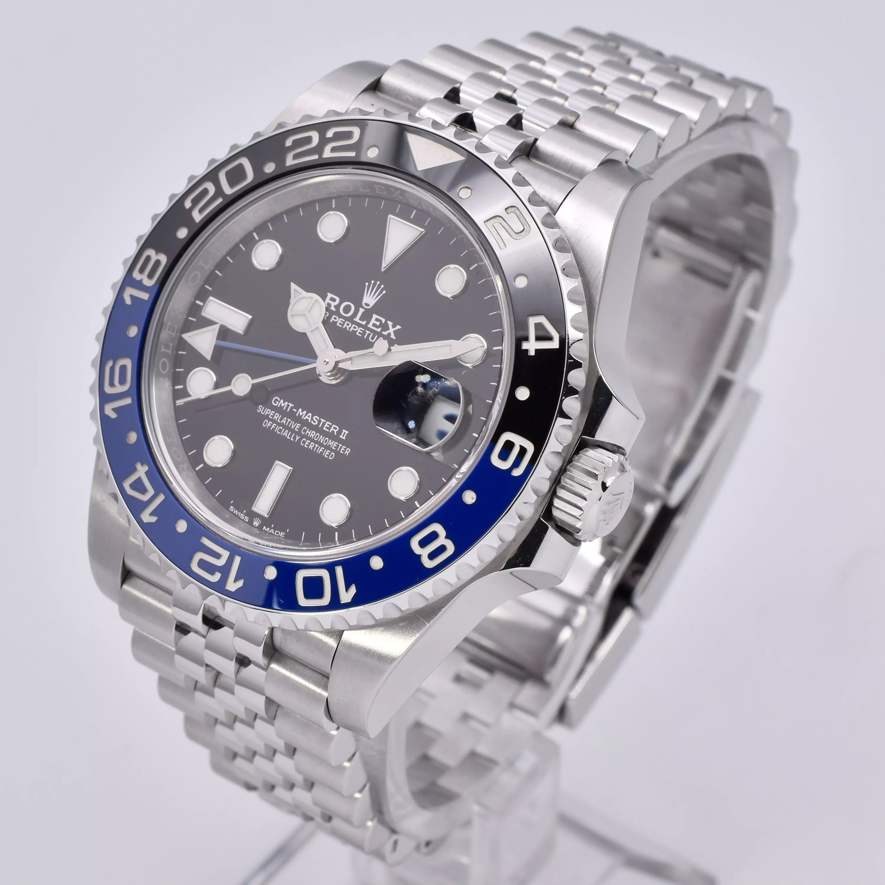 Rolex GMT Master II "Batgirl" Excellent Set 126710BLNR 2019