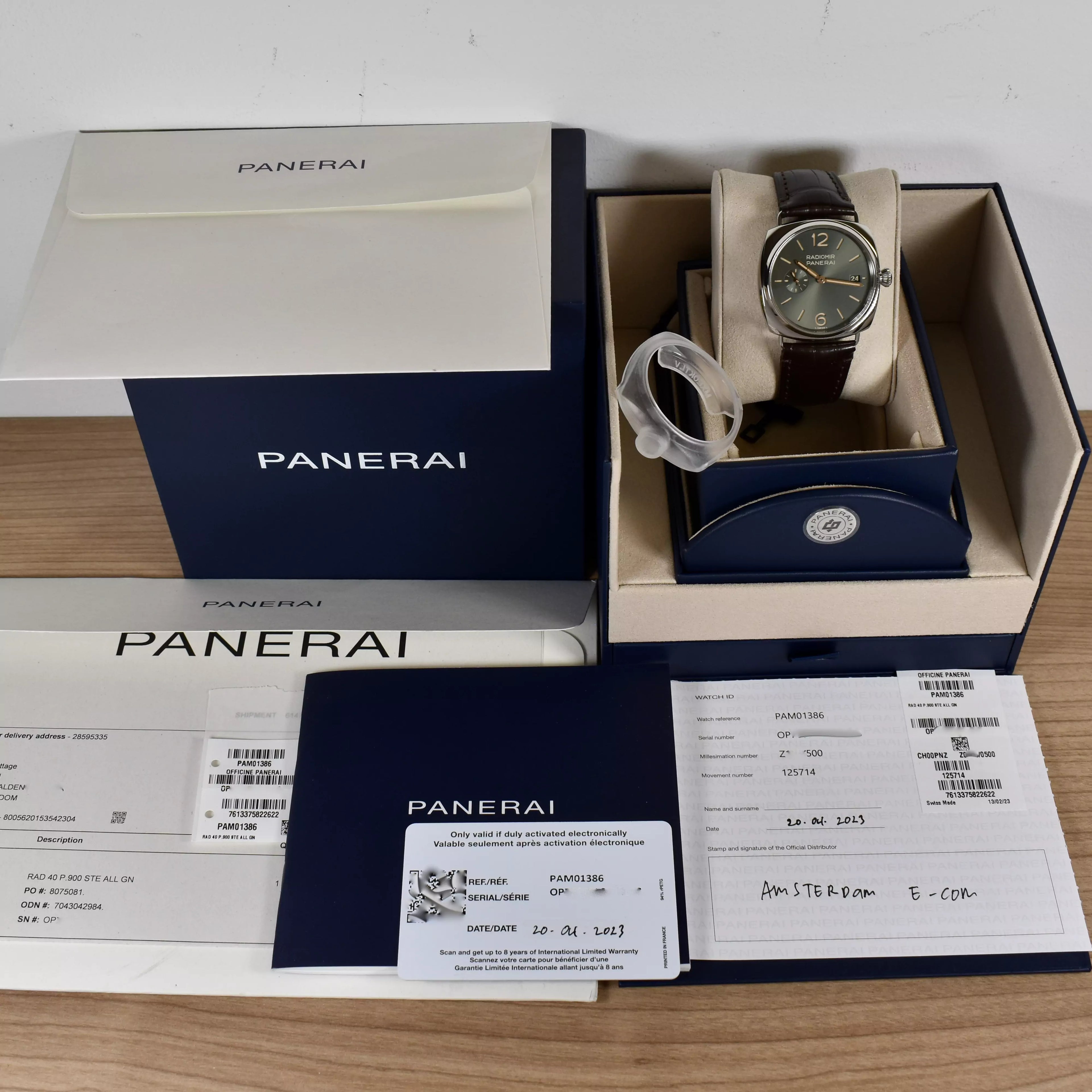 Panerai Radiomir 40mm Online Exclusive PAM01386 2023