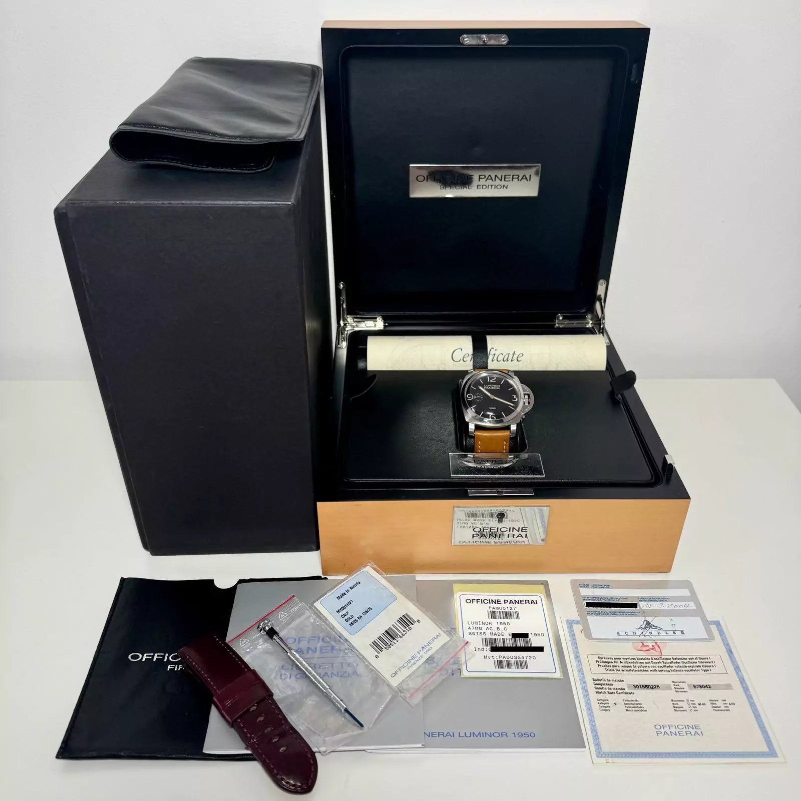 Panerai Luminor Fiddy Full Set PAM00127 2004