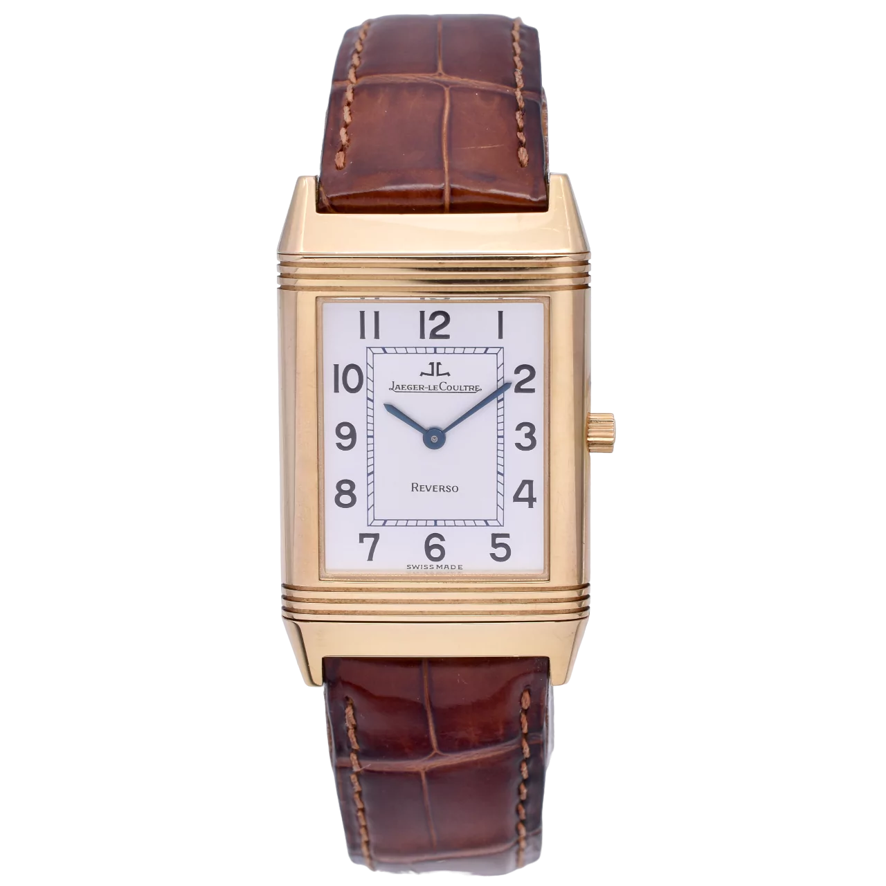 Jaeger-LeCoultre Reverso 18ct Gold Medium 250.1.86 2007 – Wiseman's Watches