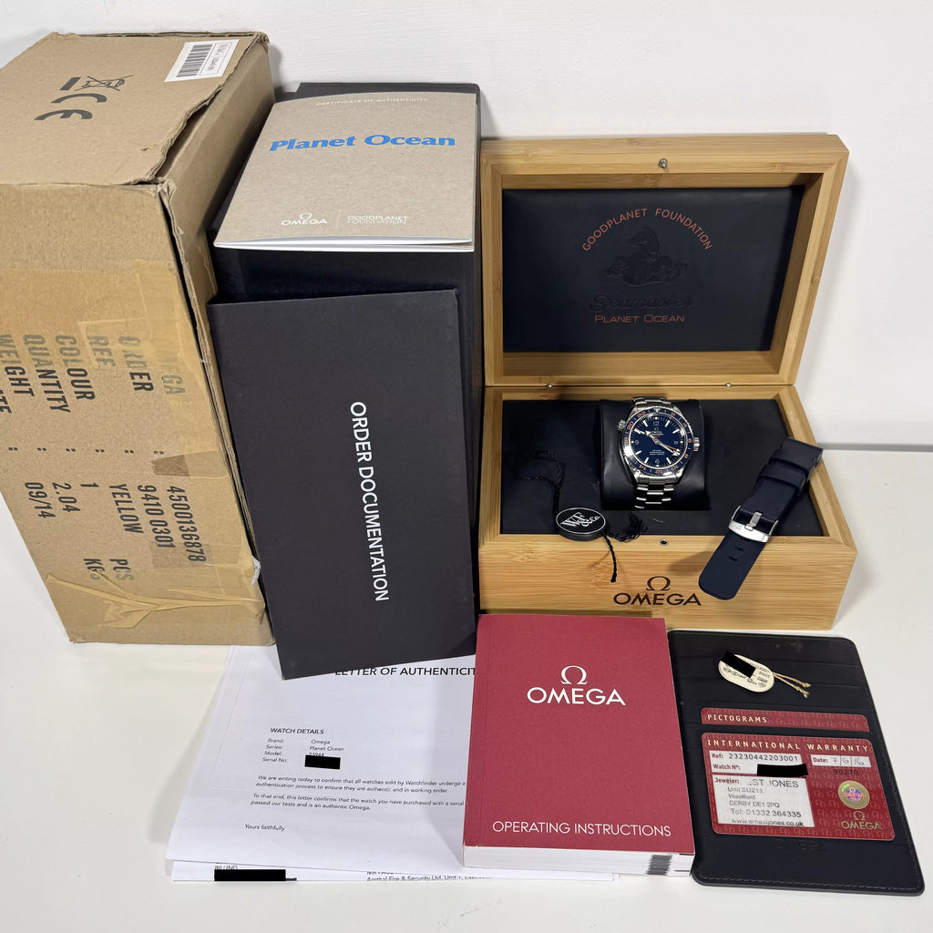 OMEGA Planet Ocean GoodPlanet Edition 232.30.44.22.03.001 2016