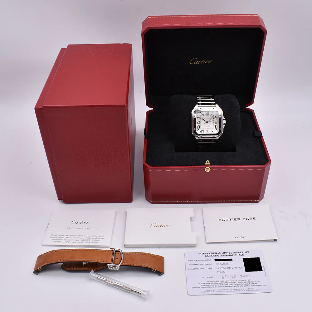 Cartier Santos De Cartier Large Model 2022 WSSA0018 2022