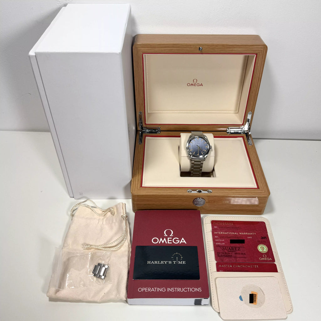 OMEGA Railmaster 2019 Box & Papers 220.10.40.20.01.001 2019