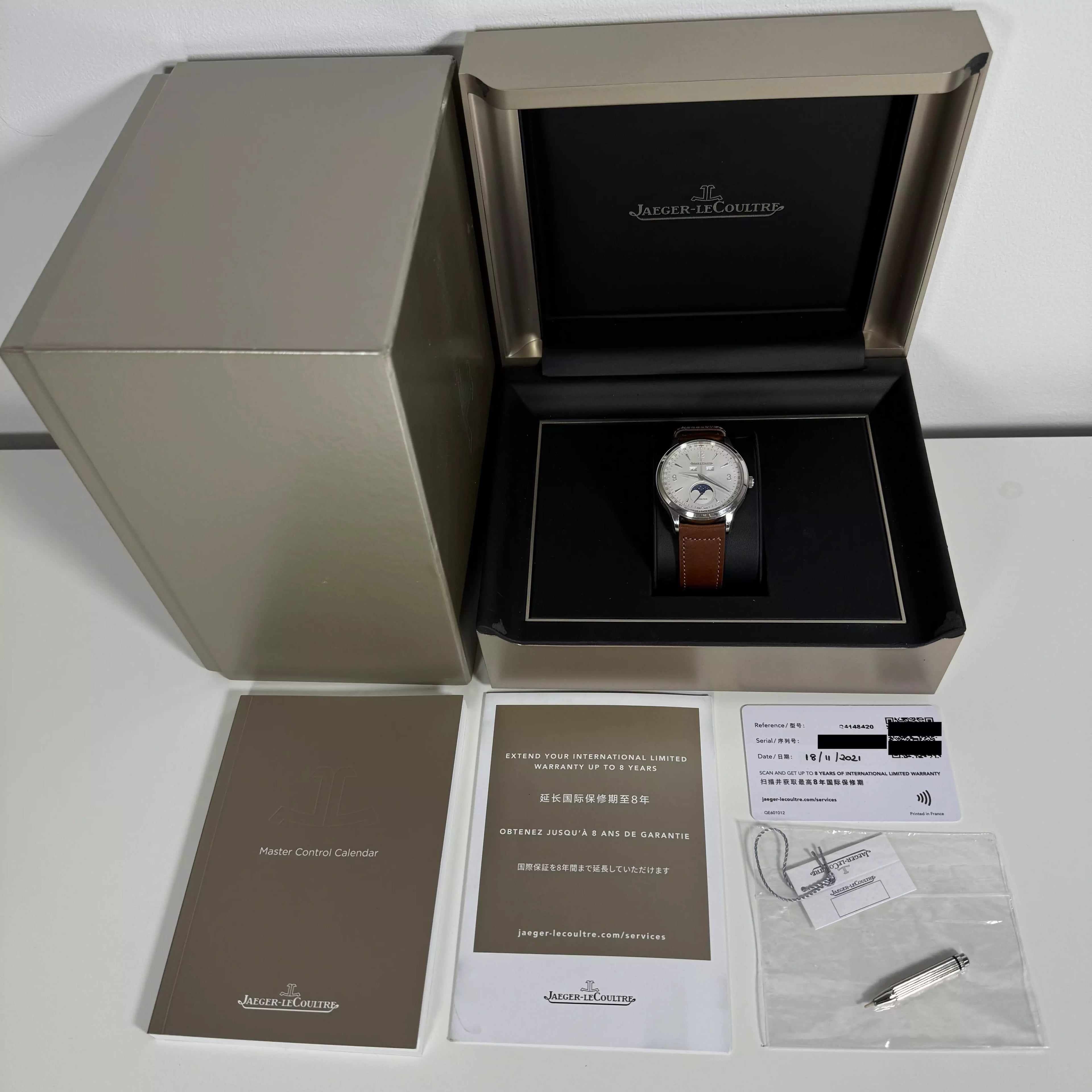 Jaeger-LeCoultre Master Control 2021 Excellent Set Q4148420 2021