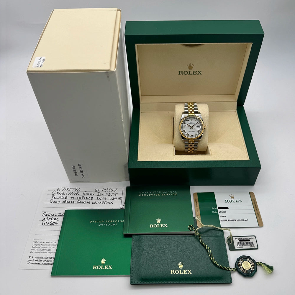 Rolex Datejust Steel & Gold Full Set 116233 2