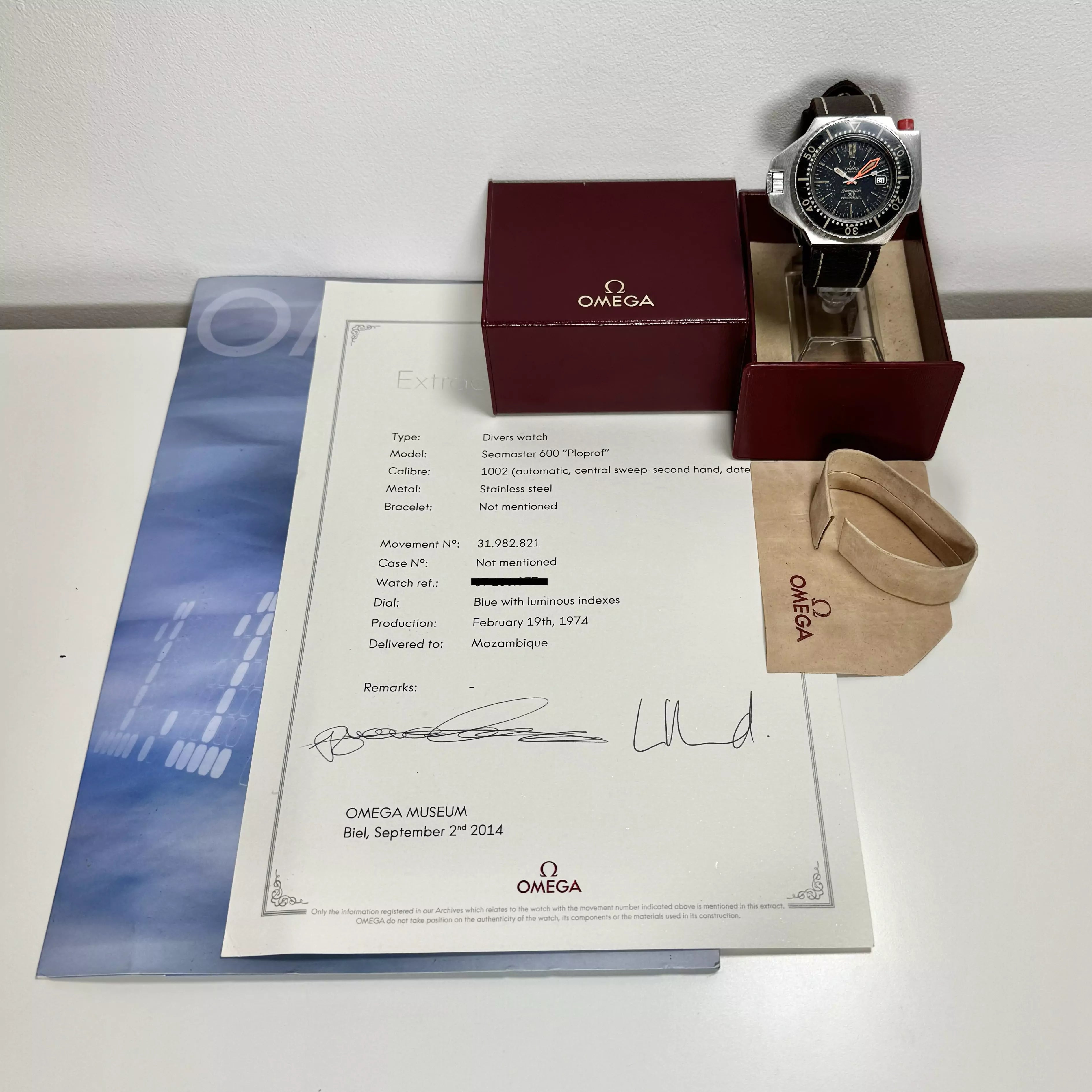 OMEGA Seamaster Variation 2 1974 166.077 1974