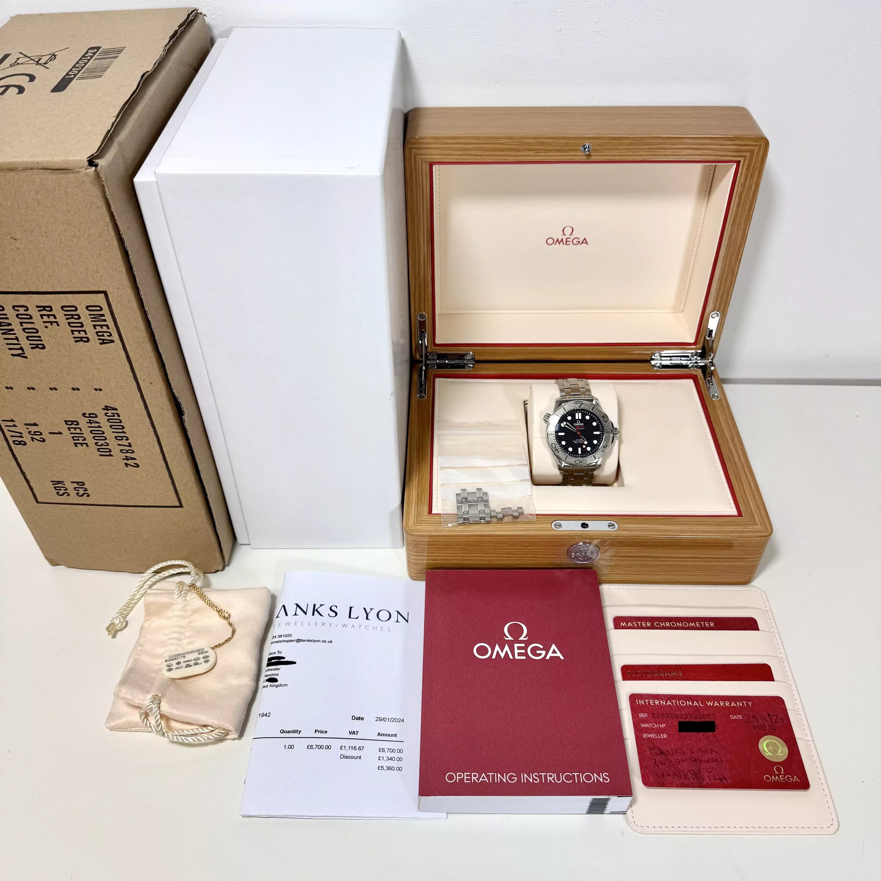 OMEGA Seamaster Nekton Edition 2024 210.30.42.20.01.002 2024