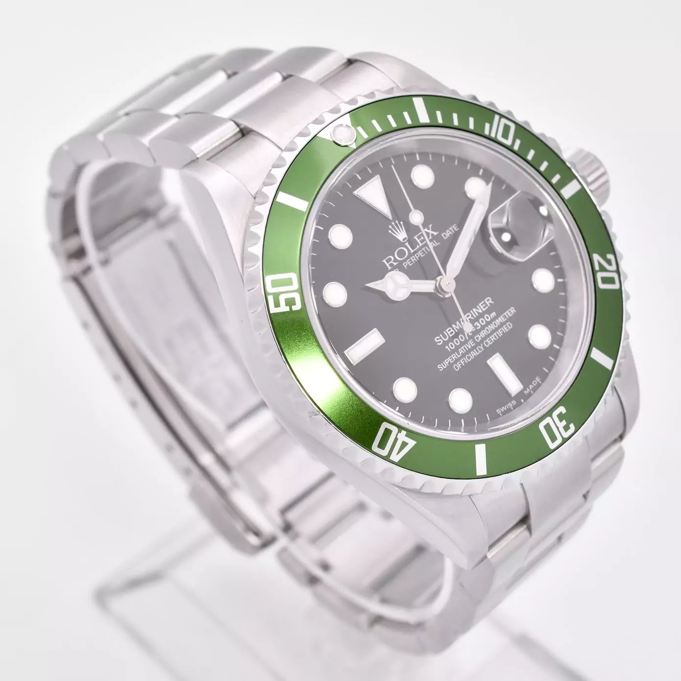 Rolex Submariner Kermit Fully Serviced Set 16610LV 2004