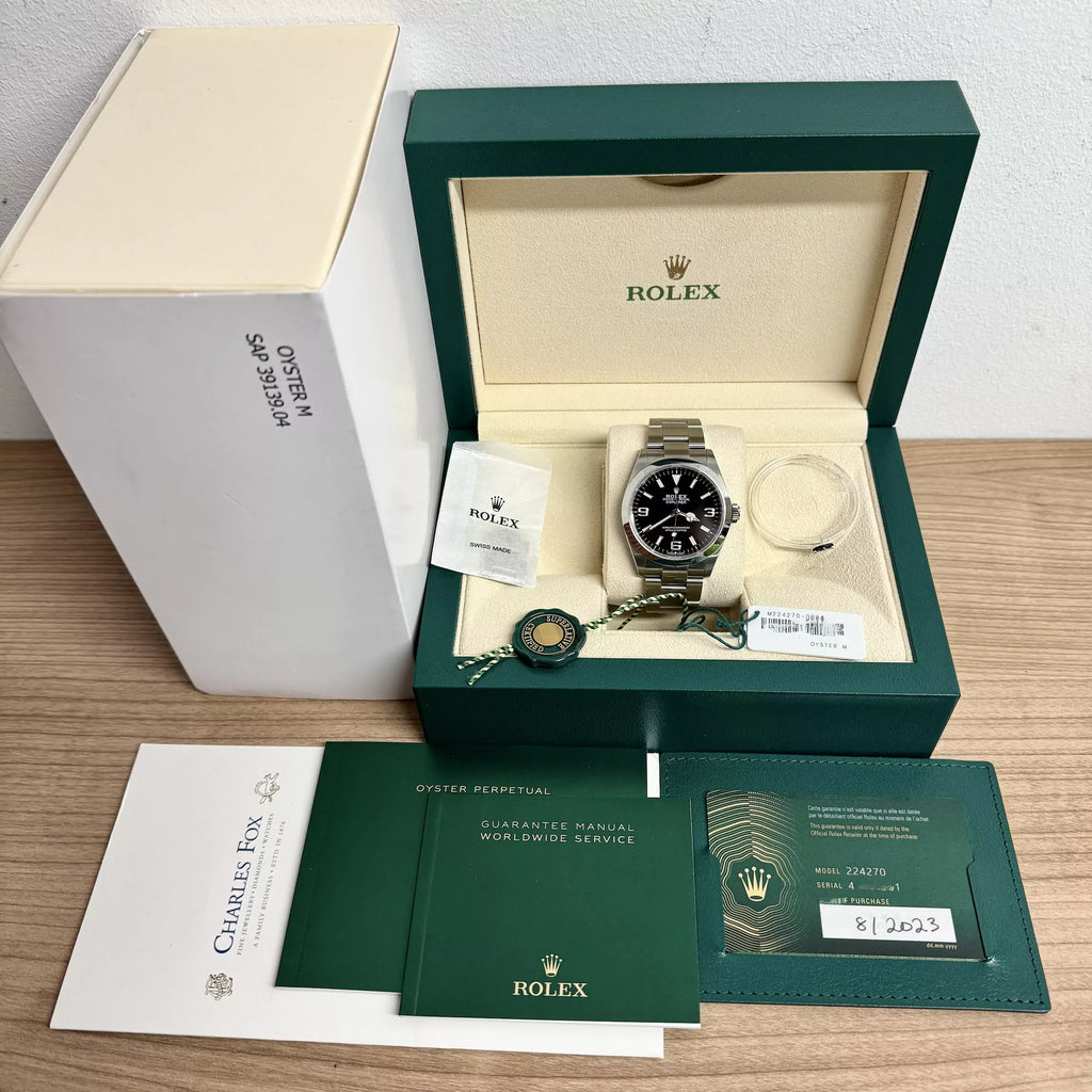 Rolex Explorer 2023 Excellent Set 224270 2023