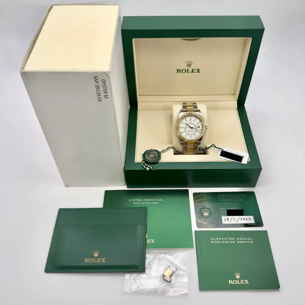 Rolex Sky Dweller Steel & Gold 326933 2020
