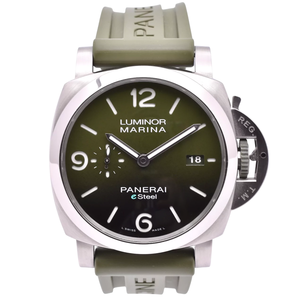 Panerai Luminor eSteel Verde Smeraldo PAM01356 2022