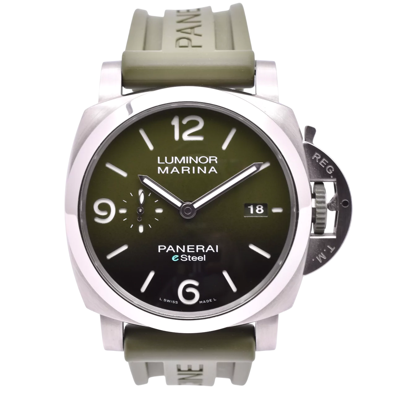 Panerai Luminor eSteel Verde Smeraldo PAM01356 2022