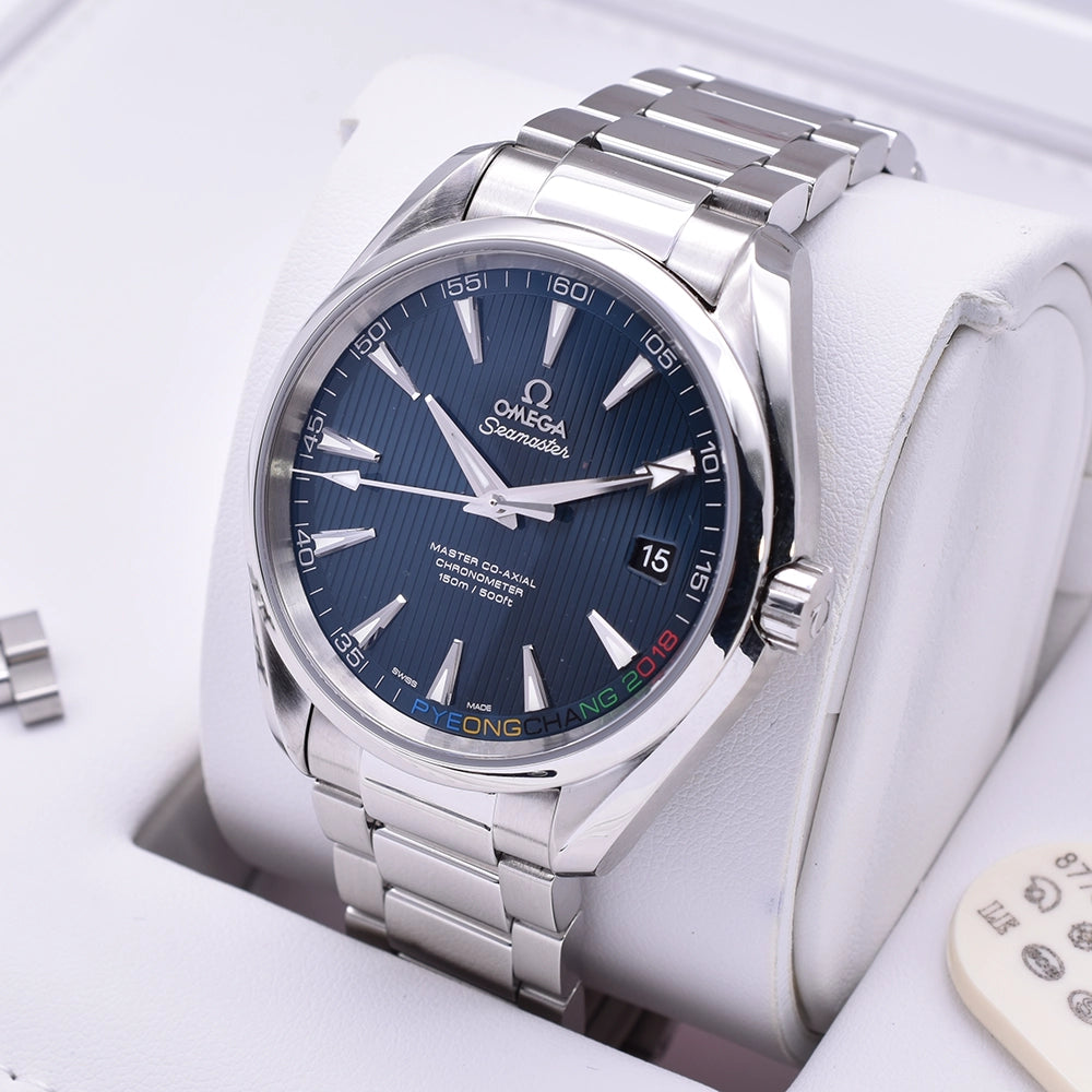 OMEGA Aqua Terra PyongChang Edition 522.10.42.21.03.001 2018